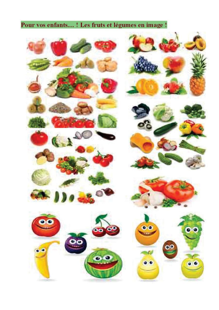 les fruits et legumes en images 1