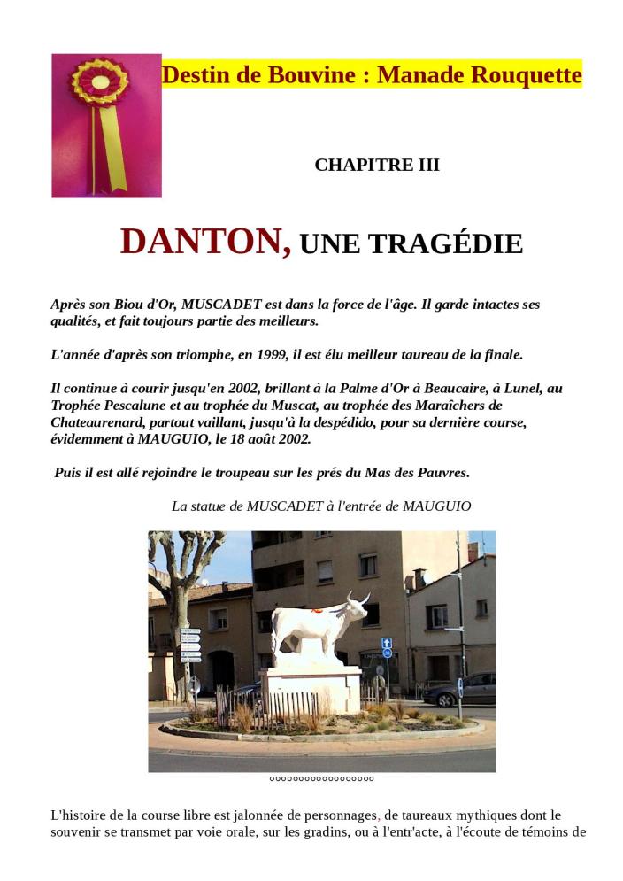 DESTIN DE BOUVINO 3ème partie